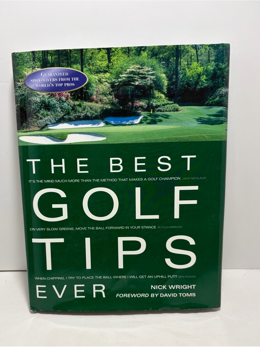 The Best Golf Tips Ever - Green Hardcover by